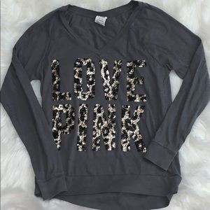 VS pink long sleeve